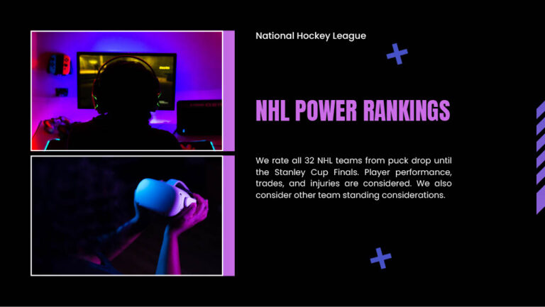 NHL Power Rankings