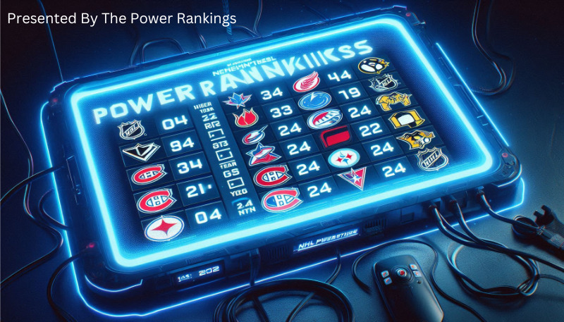 NHL Power Rankings 2024